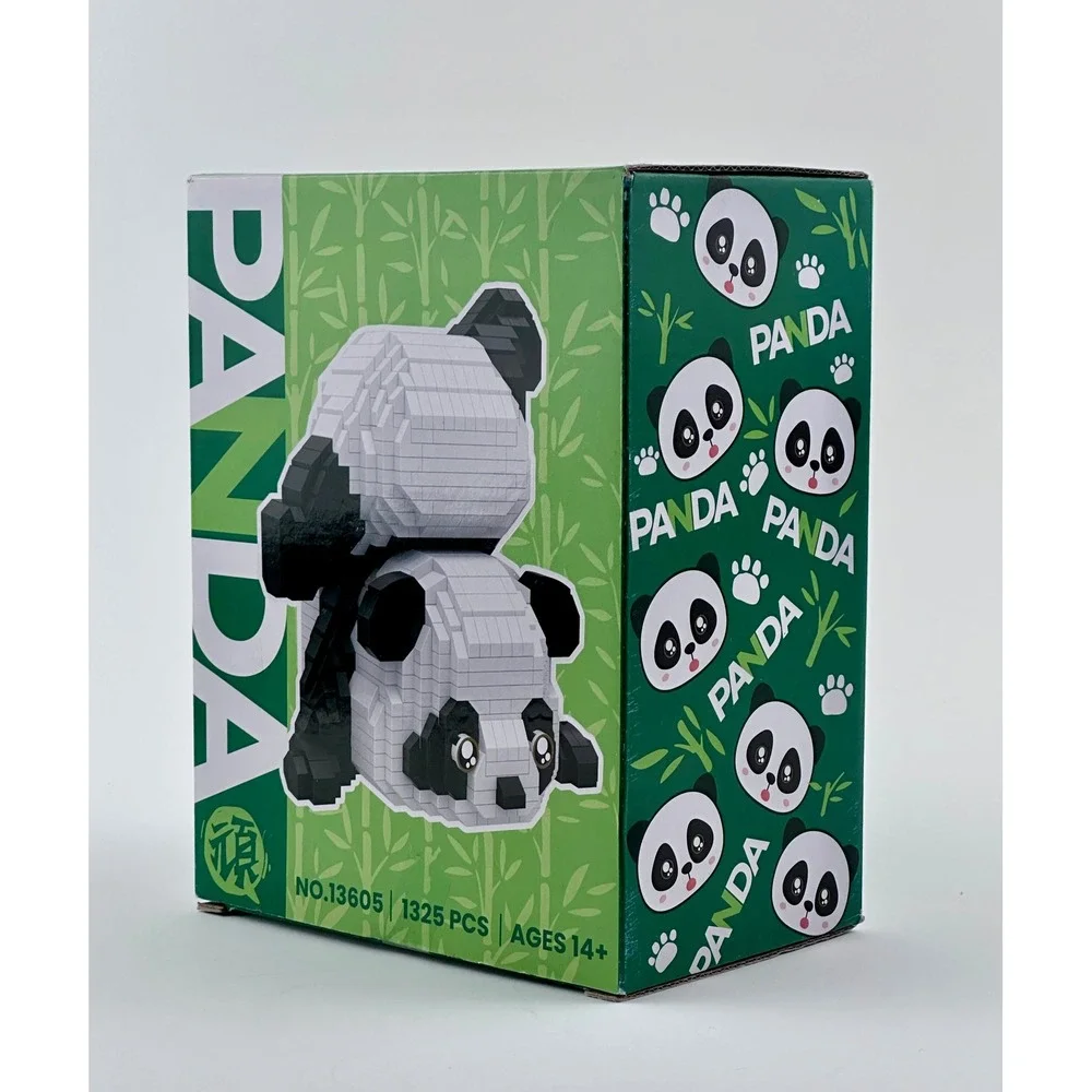 Panda Building Block Set 1325 PCS Ages 14+‎ Animal Figure Toy